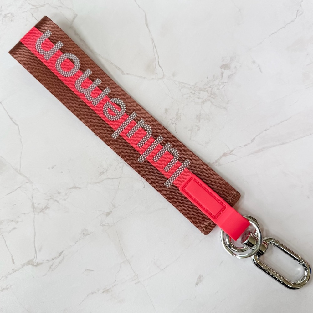 Lululemon never lost keychain